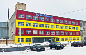 завод, здание